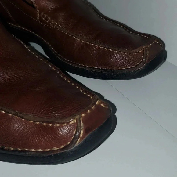 Cole Haan Nike Air Brown Leather Slip On Loafers Men\'s Size 10 main image 14